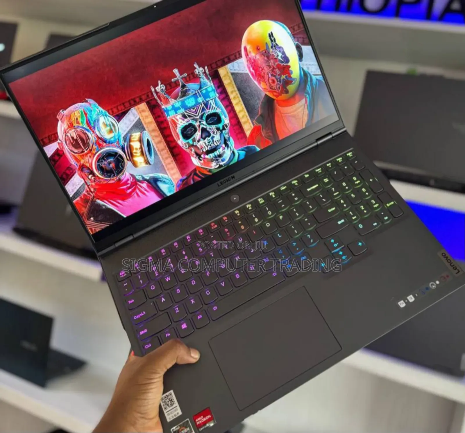 New Laptop Lenovo Legion 5 32GB AMD Ryzen 9 SSD 1T