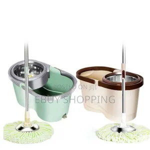 Photo - 360 Mop: Advanced Microfiber No-Spill Bucket Technology