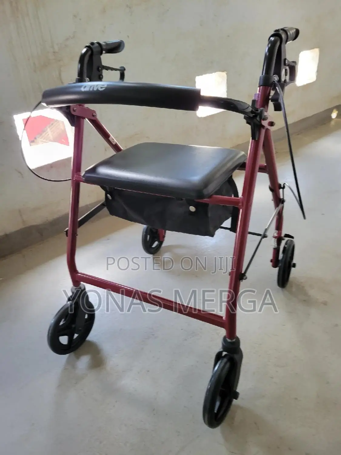 Walker||Walker+Seat Handbrake,For Elderly Disability Walkers