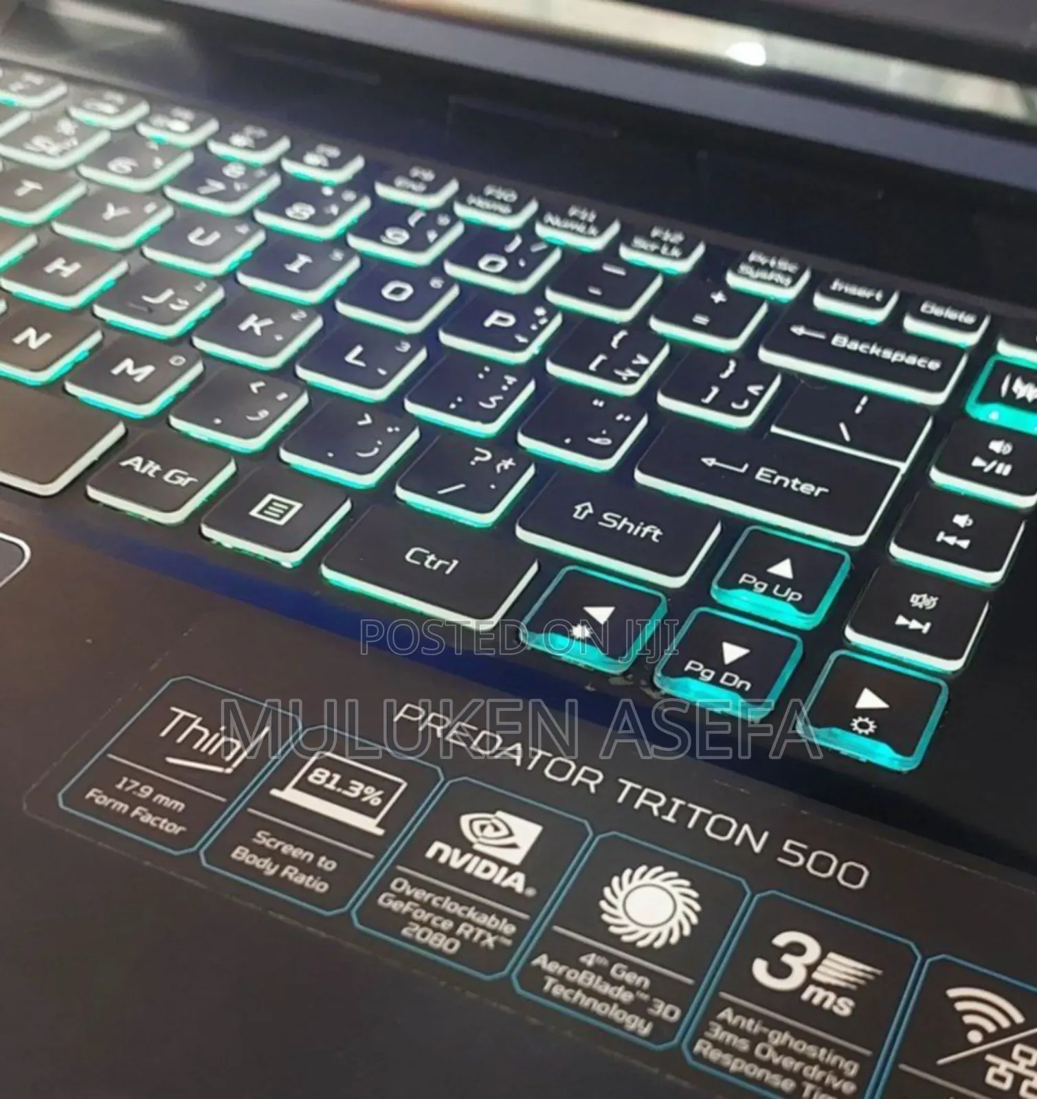 New Laptop Acer Predator 15 16GB Intel Core I7 SSD 1T