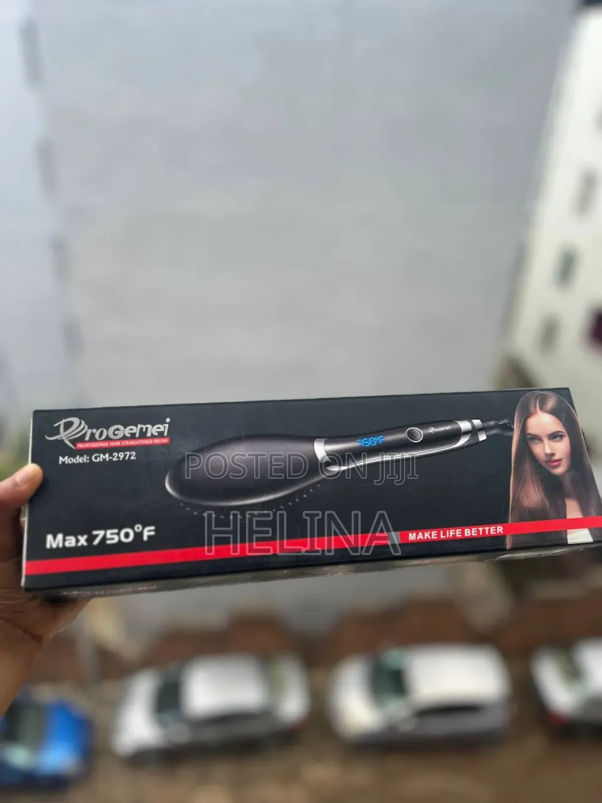 Electric Hair Brush Original Gemei Brand