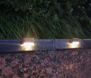 Photo - Led Solar Step Lamp