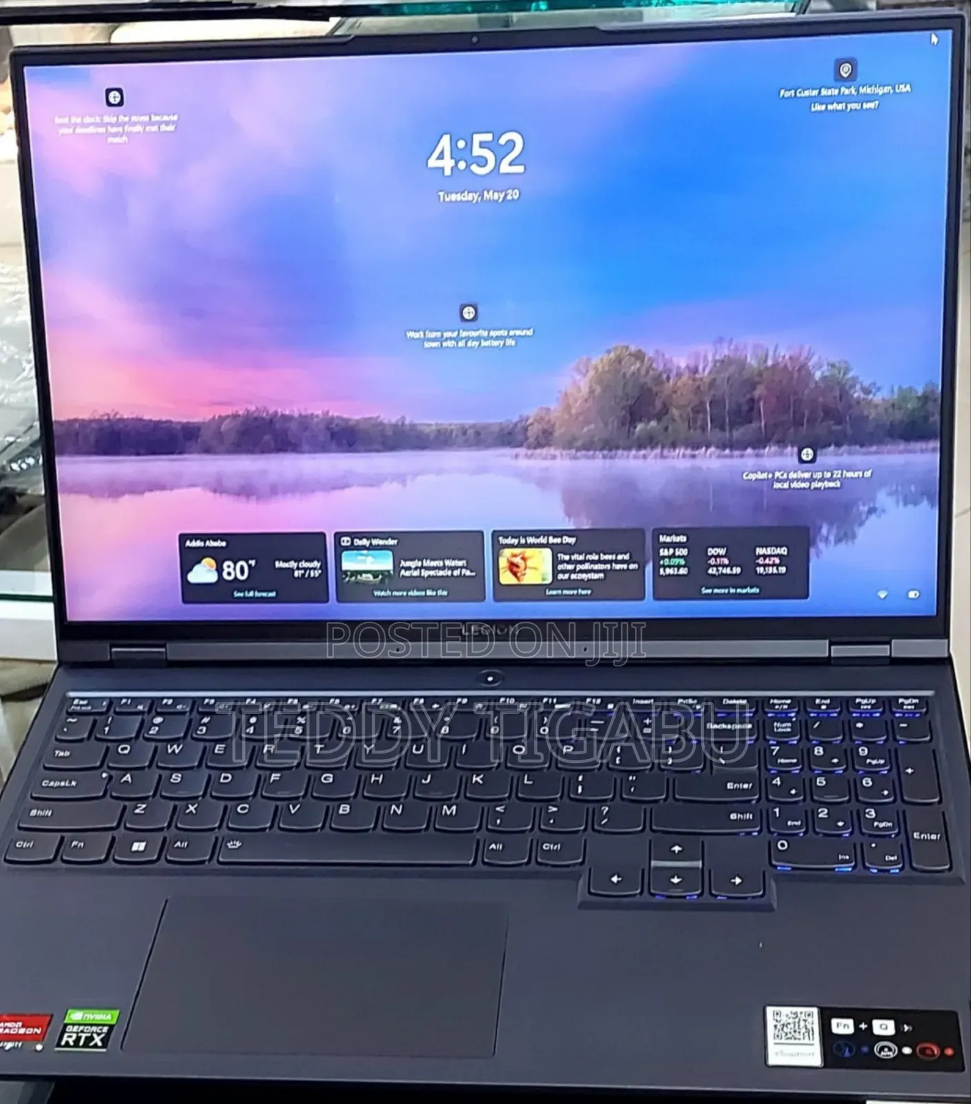 New Laptop Lenovo Legion 5 16GB AMD Ryzen 7 SSD 512GB