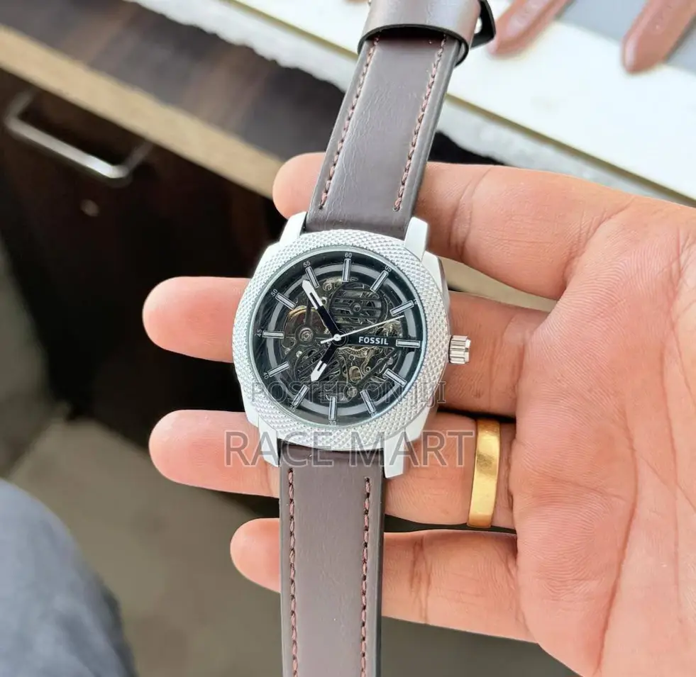 Fossil Townsman Brown-Gold