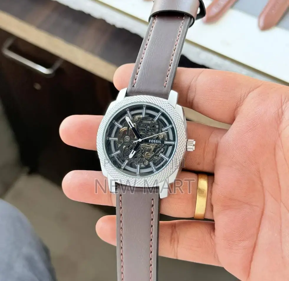 Fossil Townsman Brown-Gold