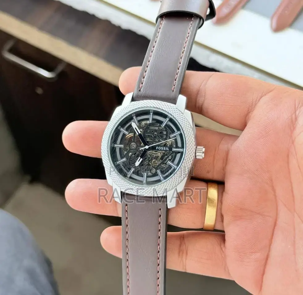 Fossil Townsman Brown-Gold