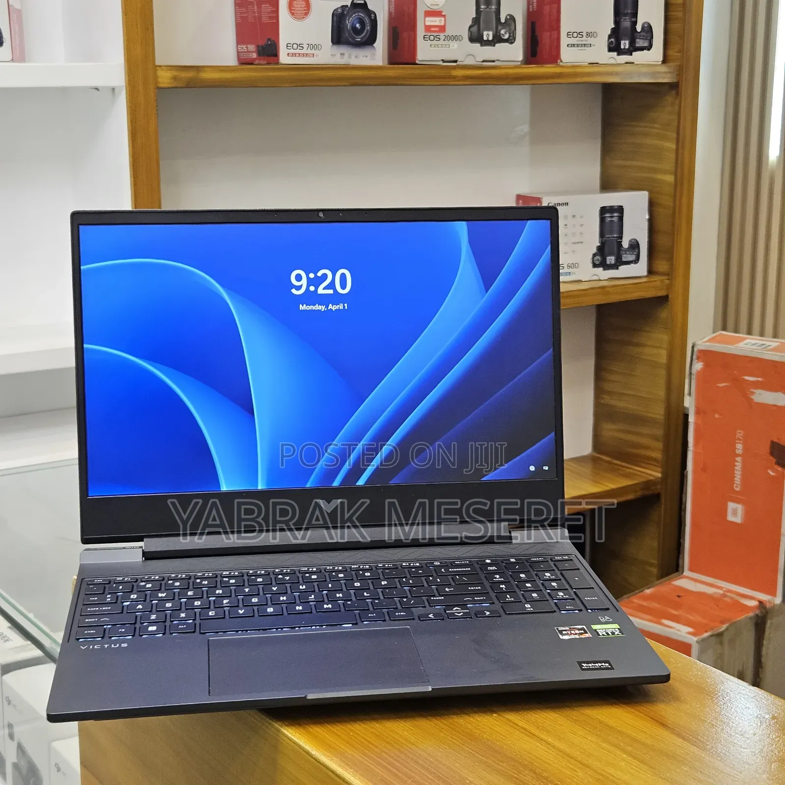 New Laptop HP Victus 15 16GB AMD Ryzen 7 SSD 512GB