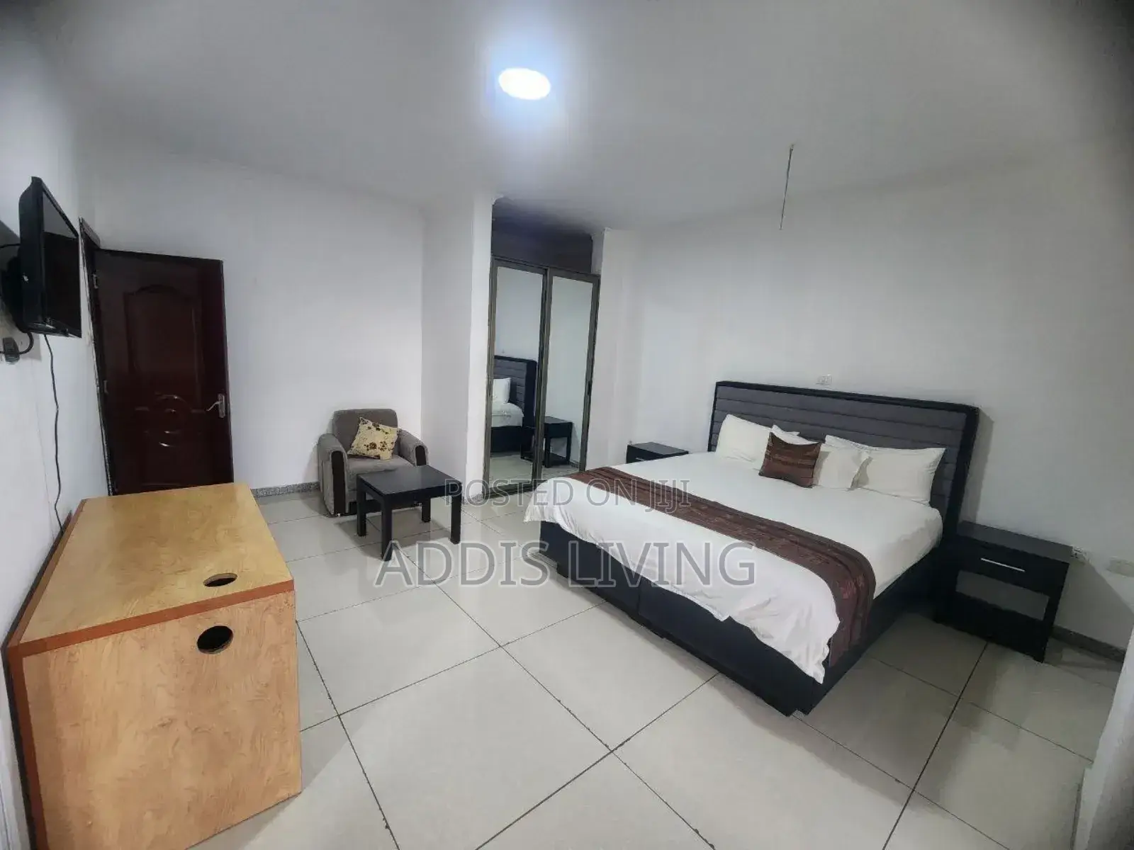 Furnished 1bdrm Apartment in Bole for rent