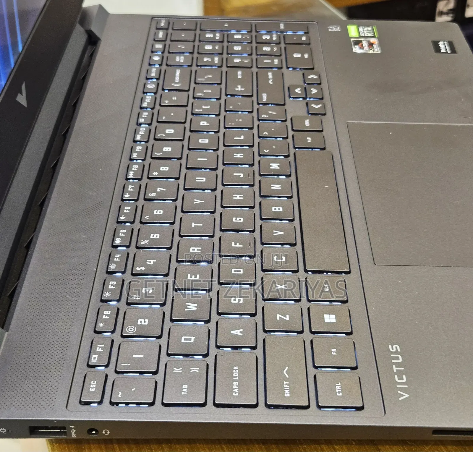 New Laptop HP Victus 15 16GB AMD Ryzen 7 SSD 512GB