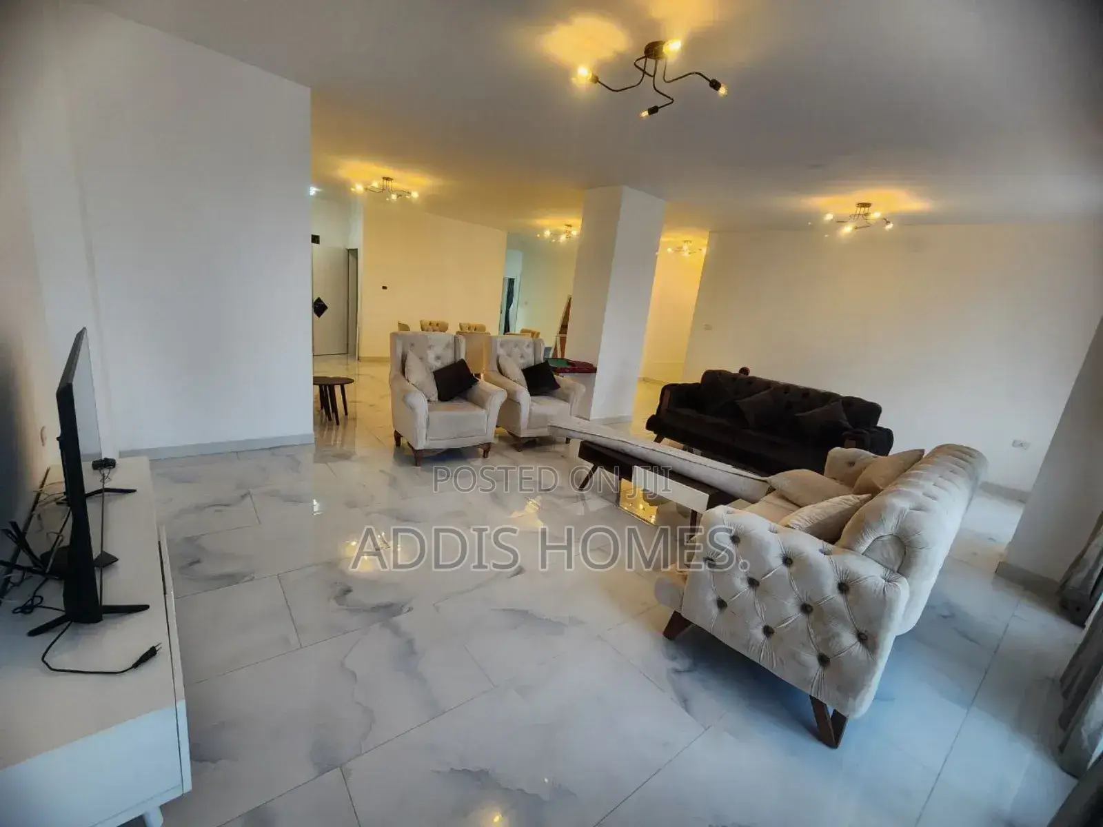 Furnished 3bdrm Apartment in Bole for rent