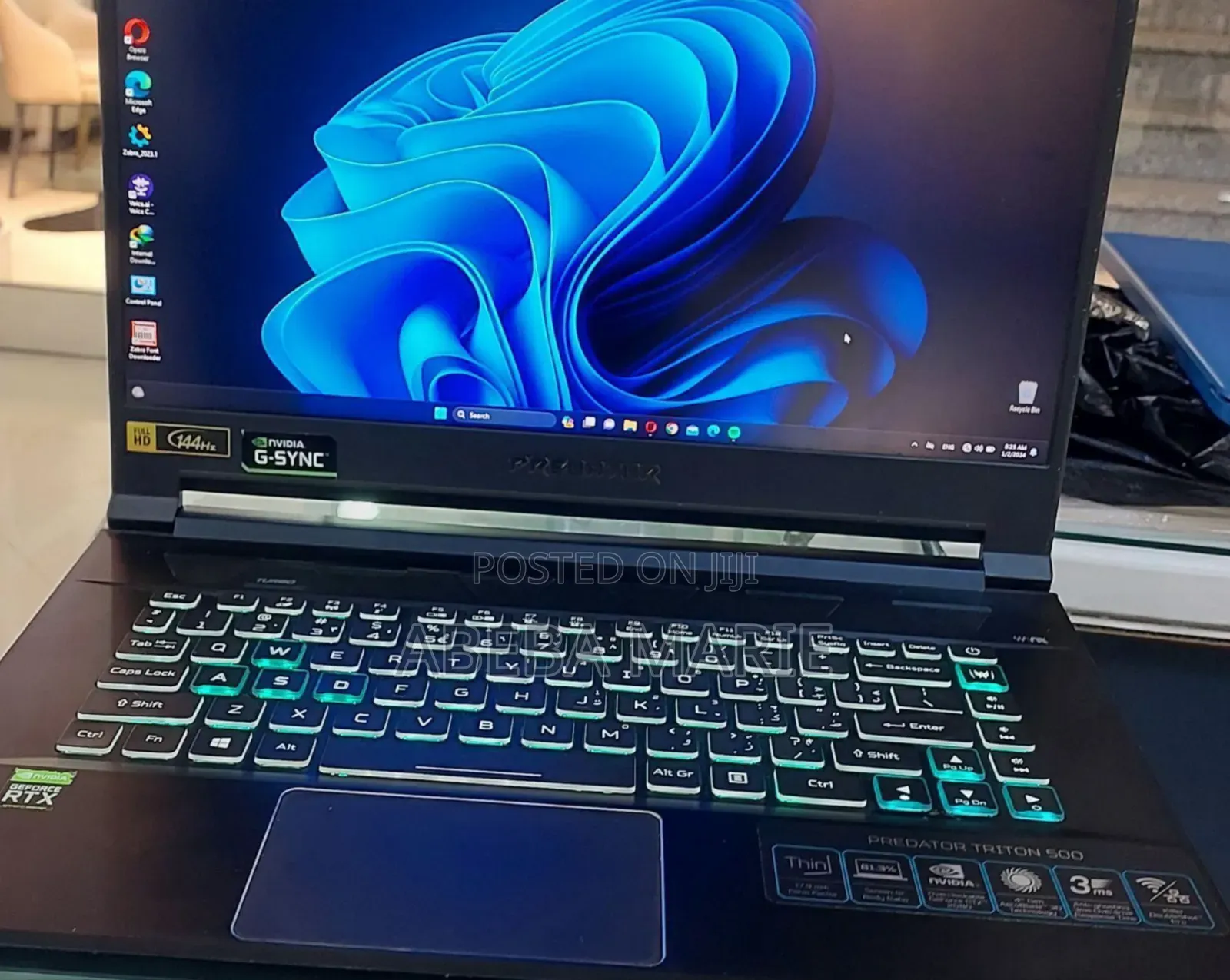 New Laptop Acer Predator Helios Neo 16 16GB Intel Core I7 SSD 256GB