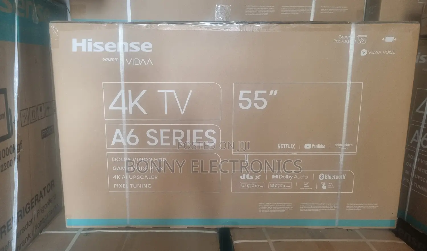 Hisense Smart Tv - Stunning Display Seamless 55"
