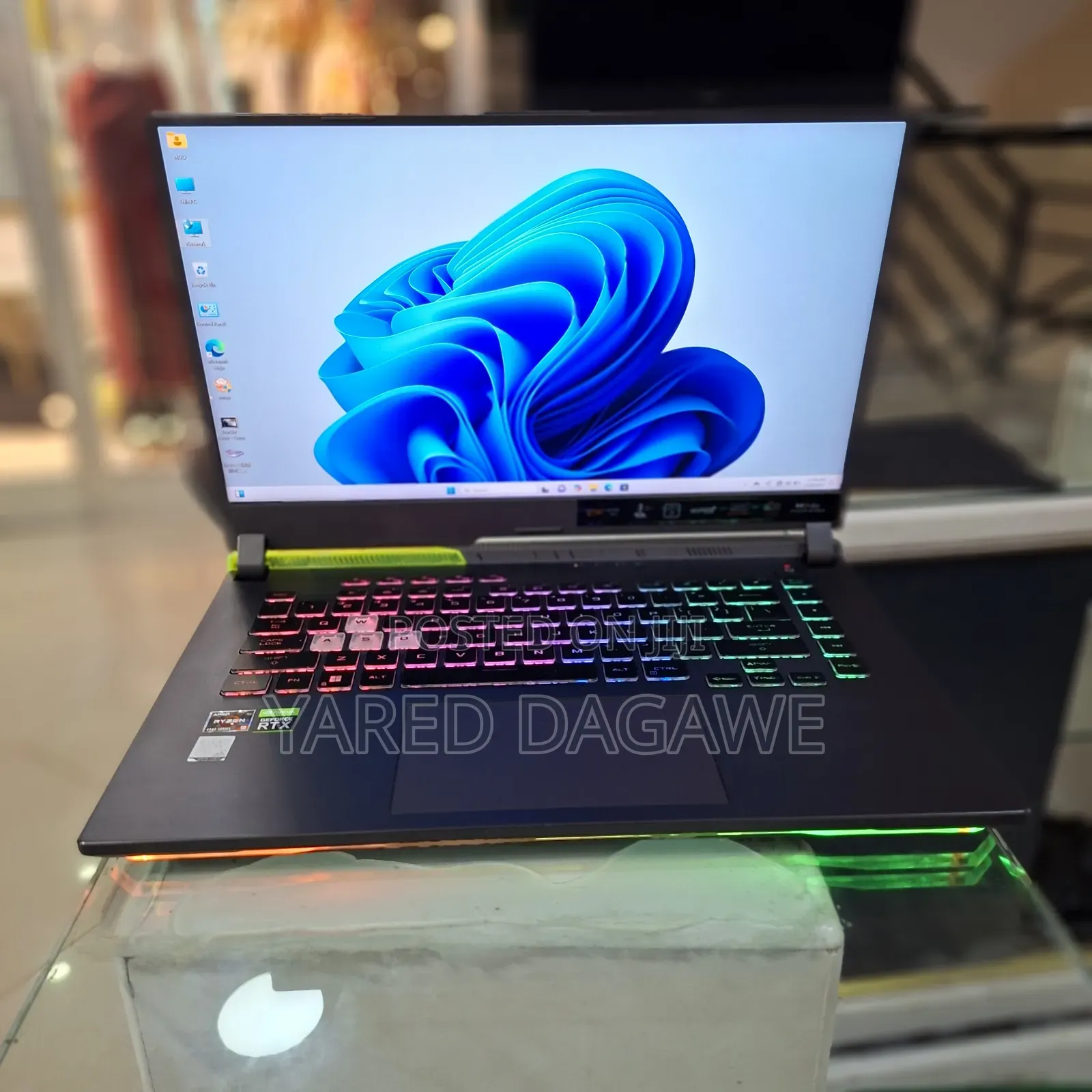 New Laptop Asus ROG Strix G15 16GB AMD Ryzen 9 SSD 512GB