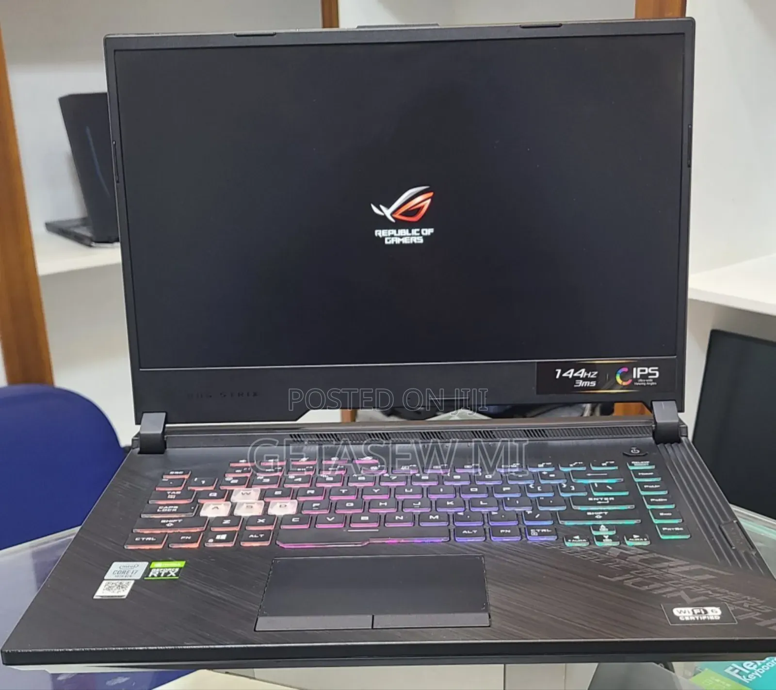 New Laptop Asus ROG Strix G15 16GB Intel Core I7 SSD 512GB