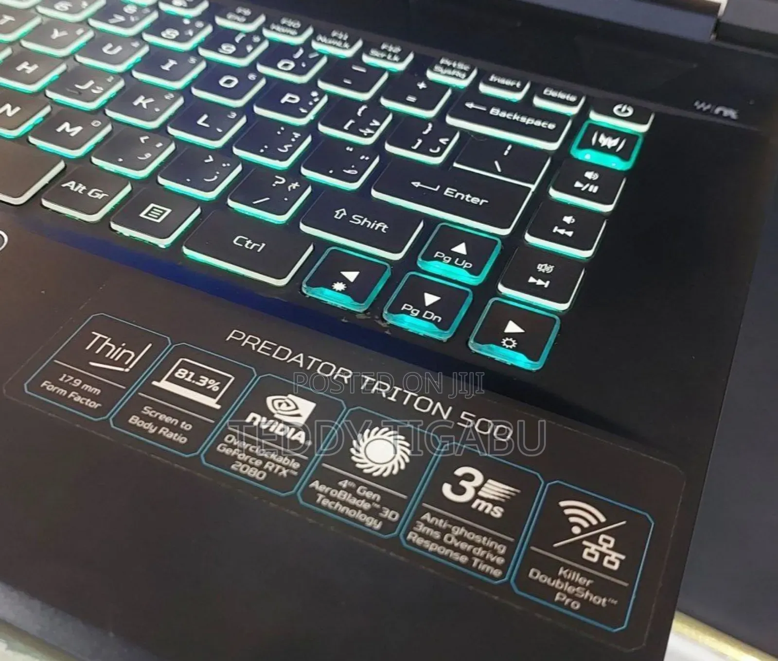 New Laptop Acer Predator Helios 300 16GB Intel Core I7 SSD 1T