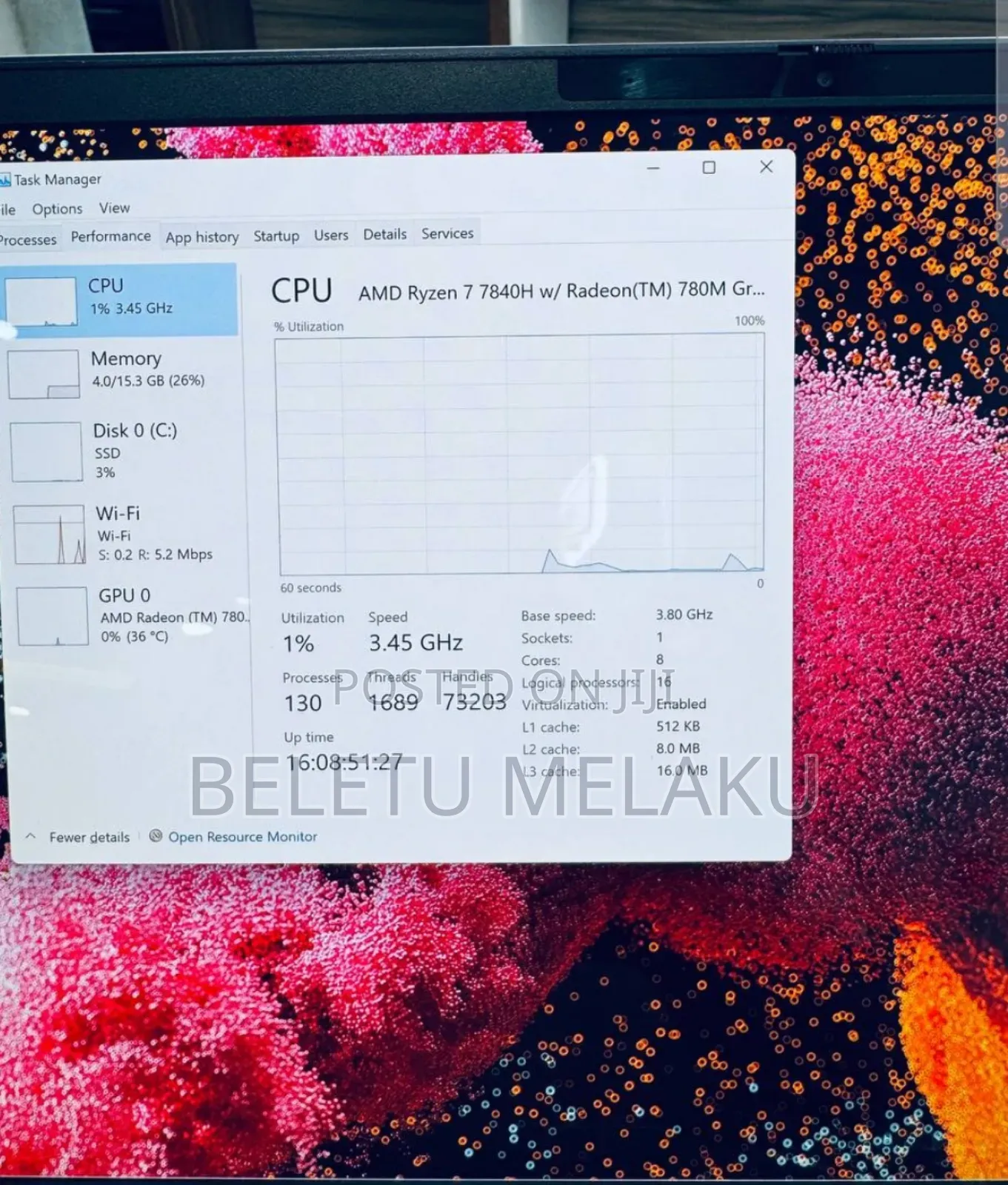 New Laptop HP Pavilion 14 32GB AMD Ryzen 7 SSD 1T