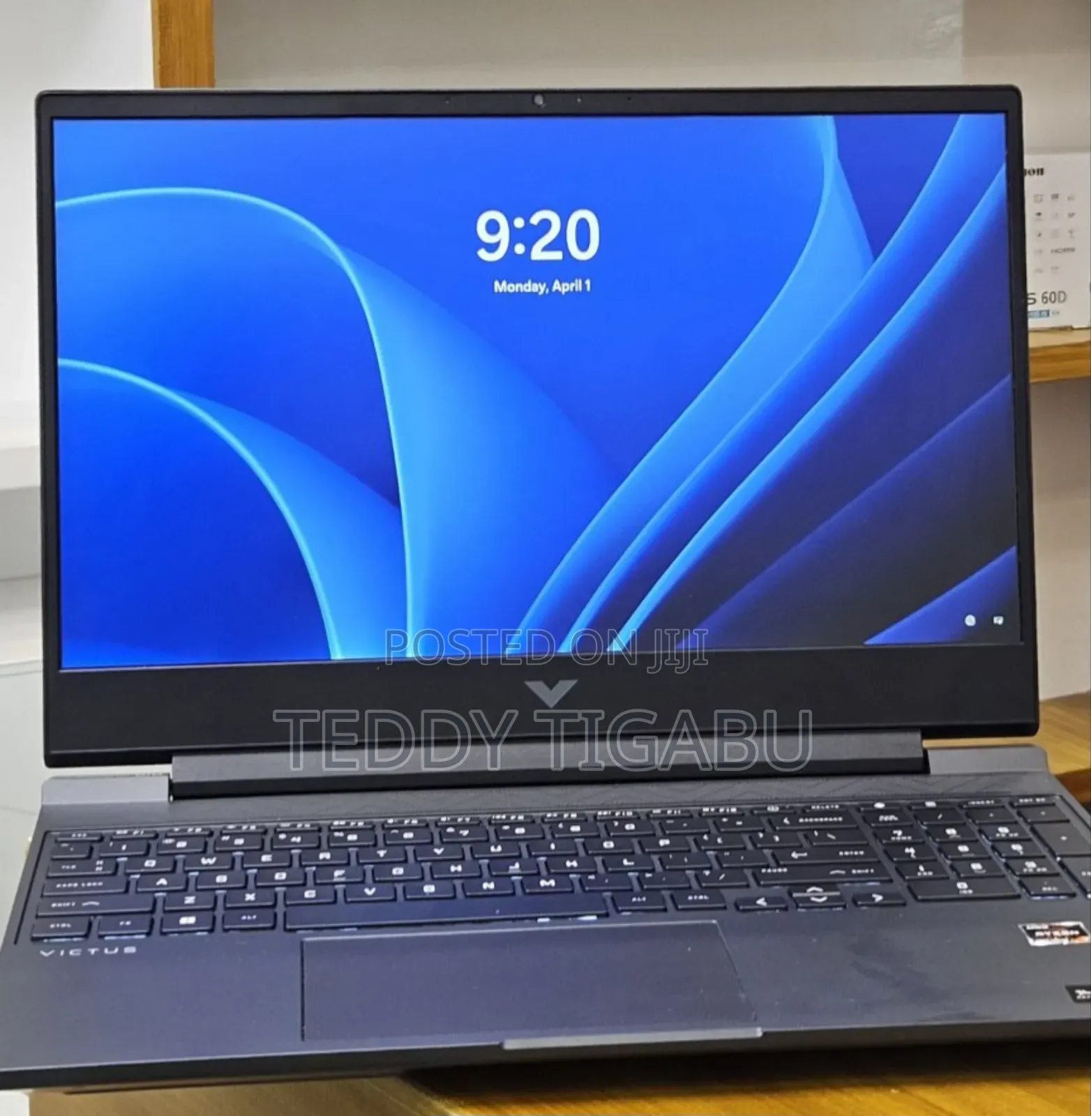 New Laptop HP Victus 15 16GB AMD Ryzen 7 SSD 512GB