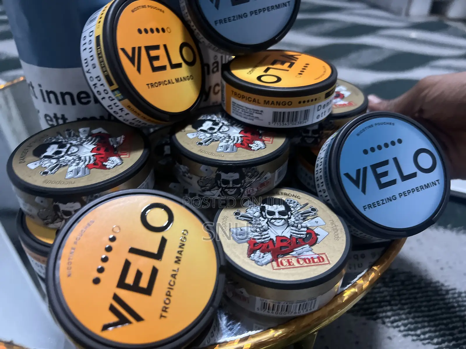 Suns Velo (Nicotine Pouches) Born in Sweden