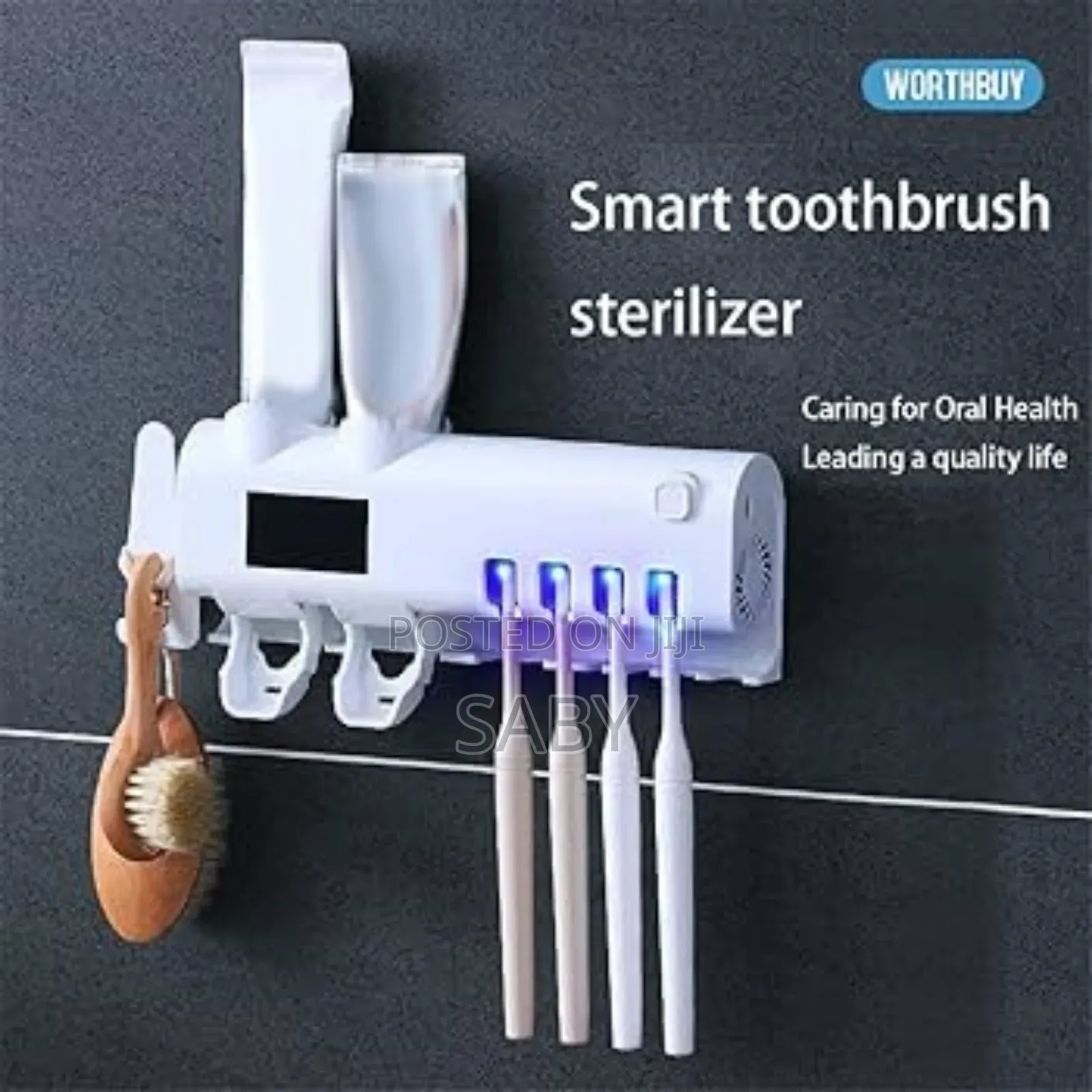 በአንድ ጊዜ 4 ጥርስ ብሩሾችን የሚይዝ
 Sterilizer