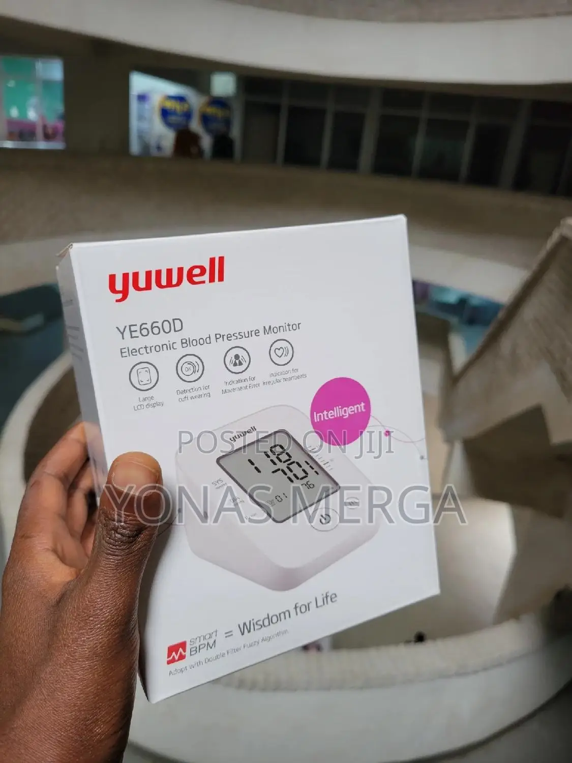 Highly Accurate Readings Bp Monitoring凾on the Upper Arm BPM