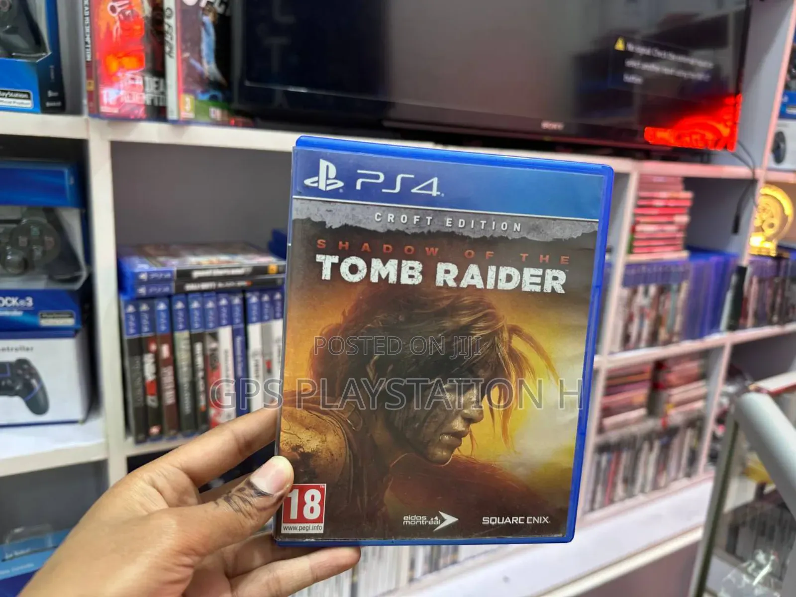 Playstation 4 Tomb Raider Cd
