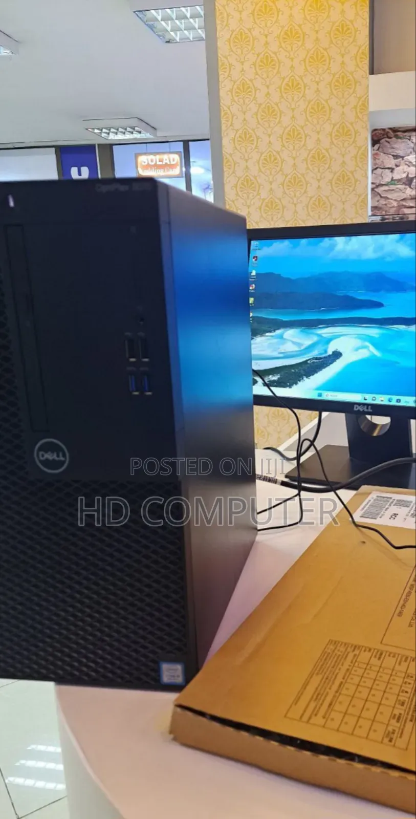 New Desktop Computer Dell OptiPlex 3070 8GB Intel Core I5 SSD 1T