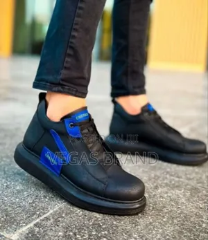 Chekich Men's Black by Blue Master Quality Shoes