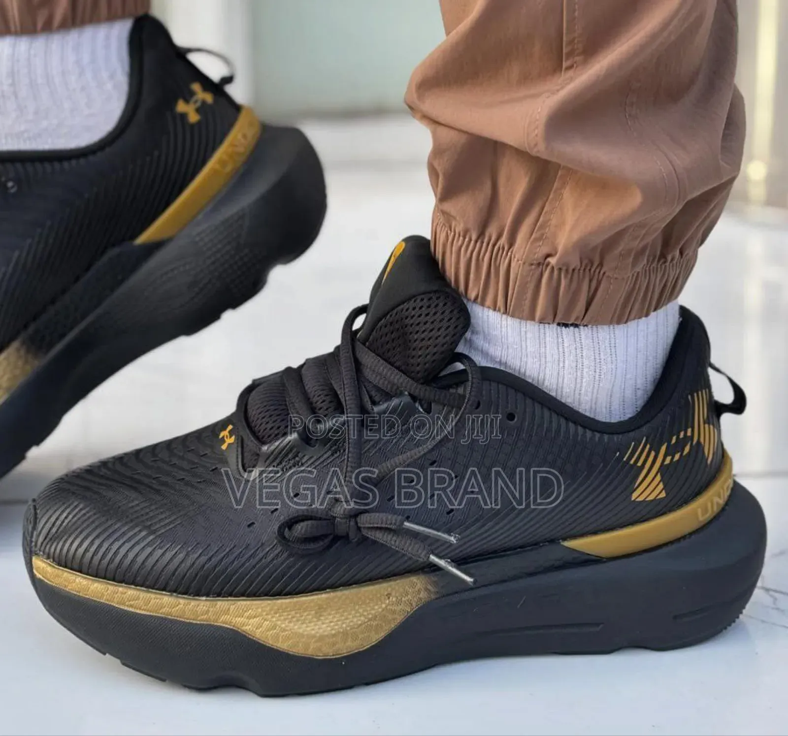 Under Armour Sneakers Black Master Quality Shoes