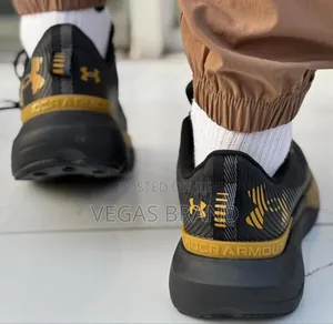 Under Armour Sneakers Black Master Quality Shoes