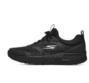 Sketchers Go Run Consistent Black Master Quality Shoes
