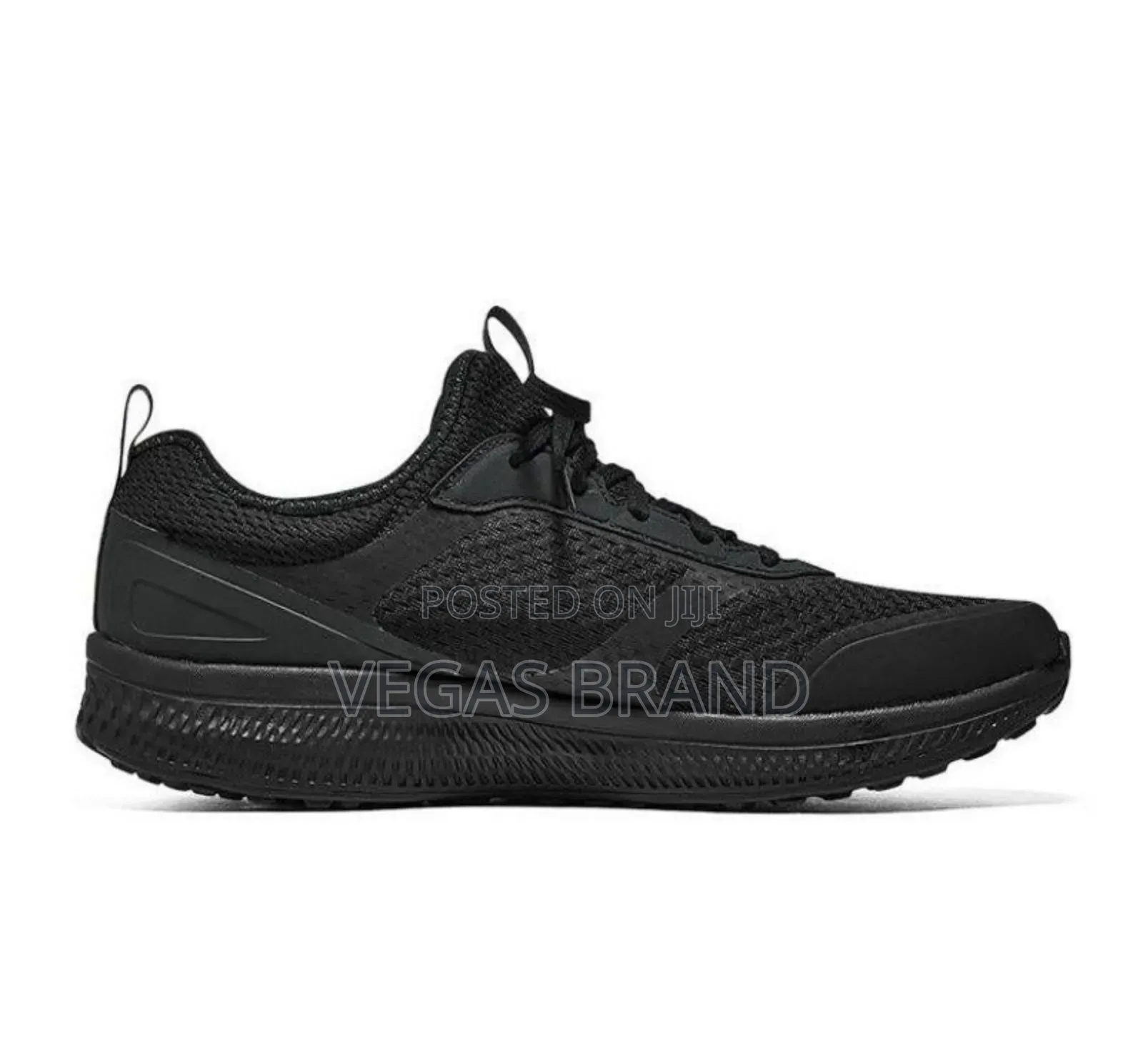Sketchers Go Run Consistent Black Master Quality Shoes