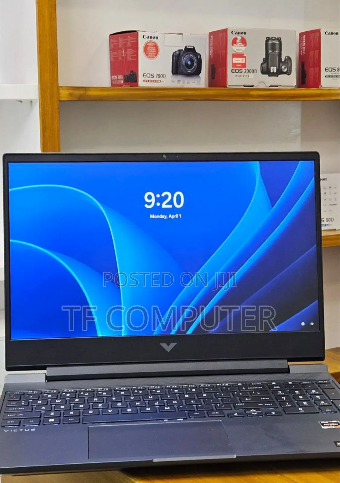 New Laptop HP Victus 15 16GB AMD Ryzen 7 SSD 512GB