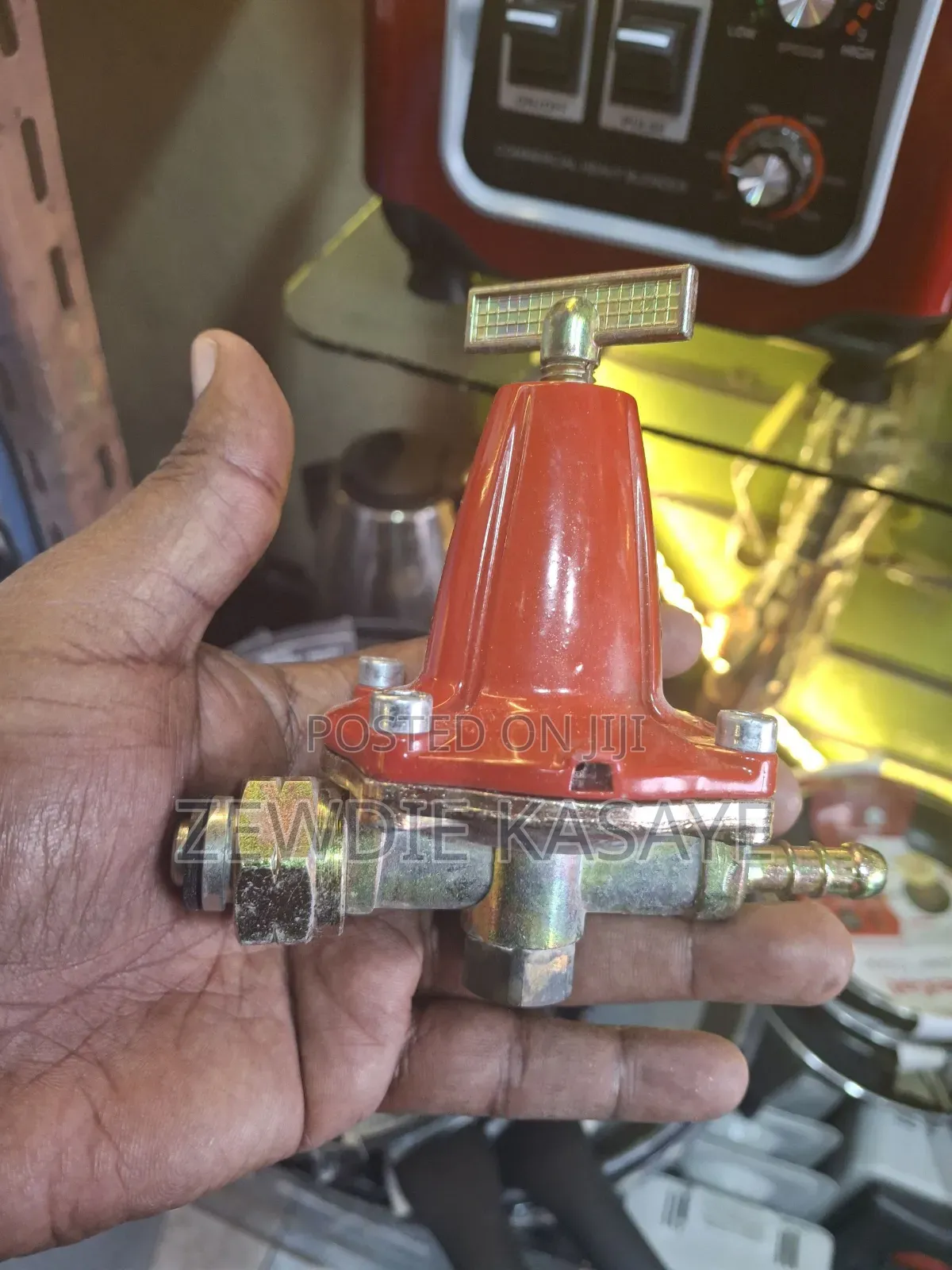 High Pressure Regulator Made in Italy 12 Kg/Hr