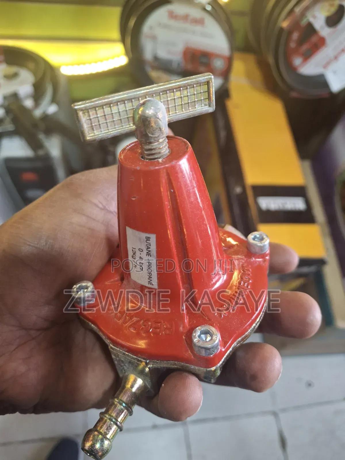 High Pressure Regulator Made in Italy 12 Kg/Hr