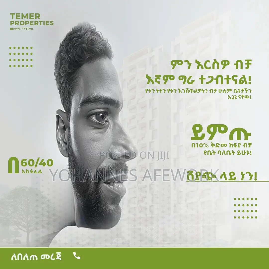 2bdrm Apartment in Temer Real Estate, Lideta for sale