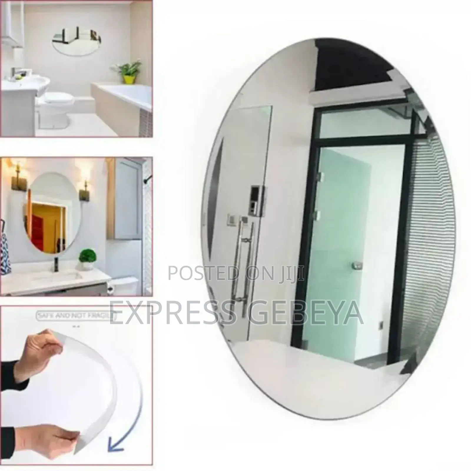 ትልቁ Self Adhesive Decorative Sticker Mirror