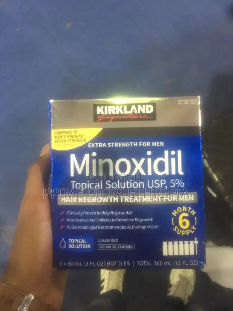 Minoxidil 5 Percent Full Box