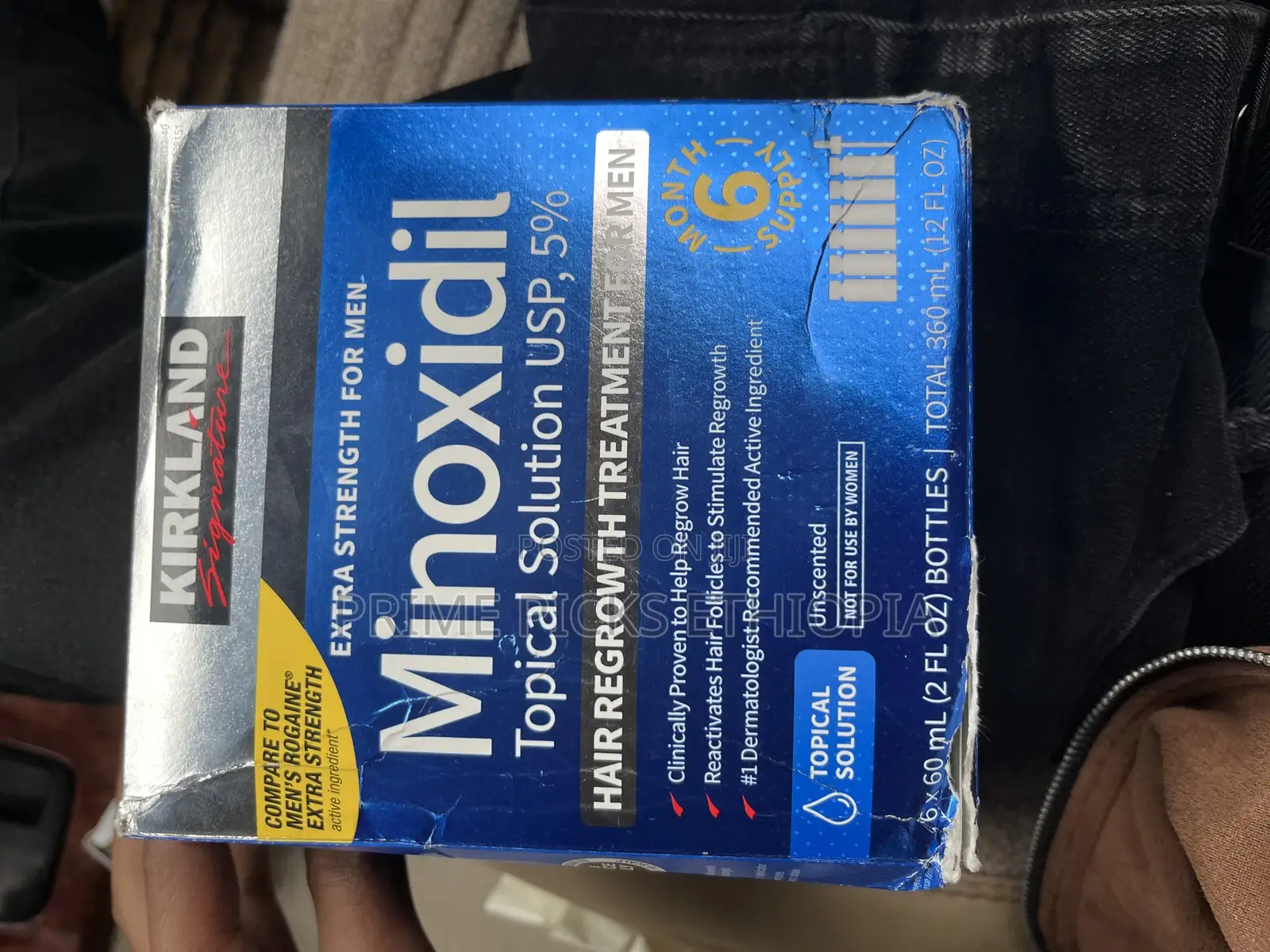 Minoxidil 5 Percent Full Box