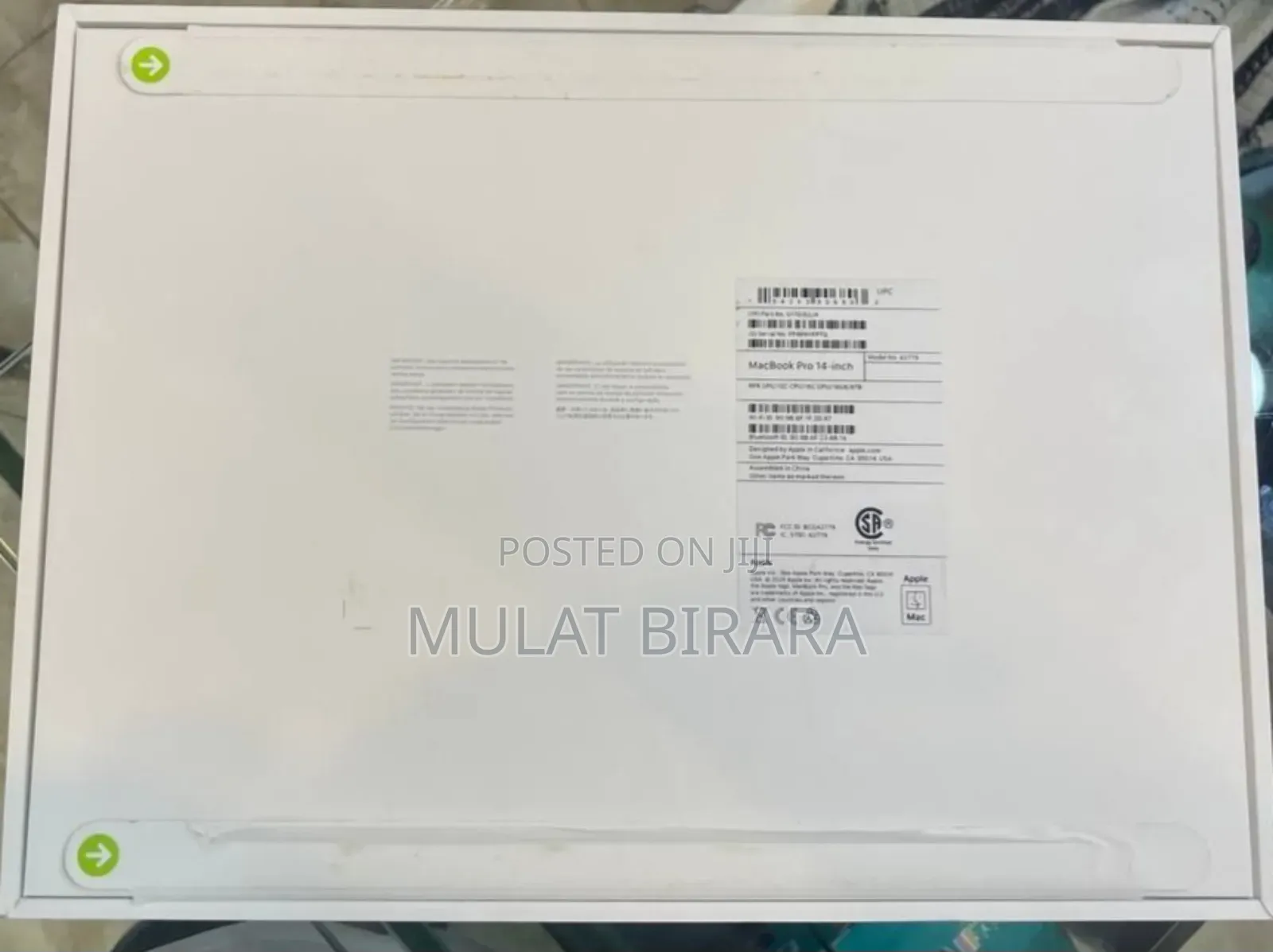 New Laptop Apple MacBook Pro 2023 M2 Pro 14-Inch 16GB Apple M2 SSD 4T