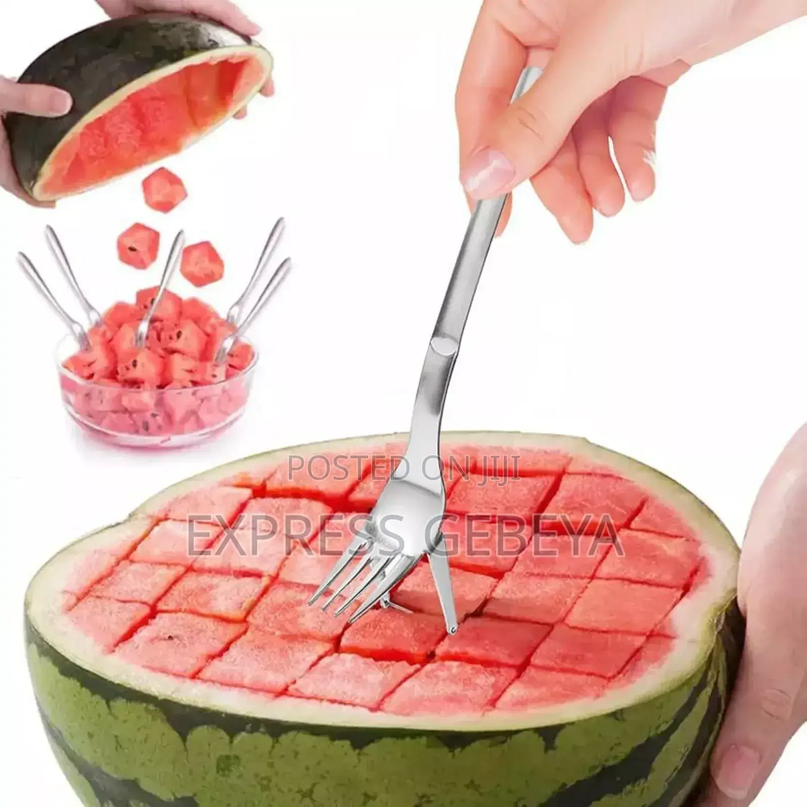 የሀብሃብ መቁረጪያ ሹካ