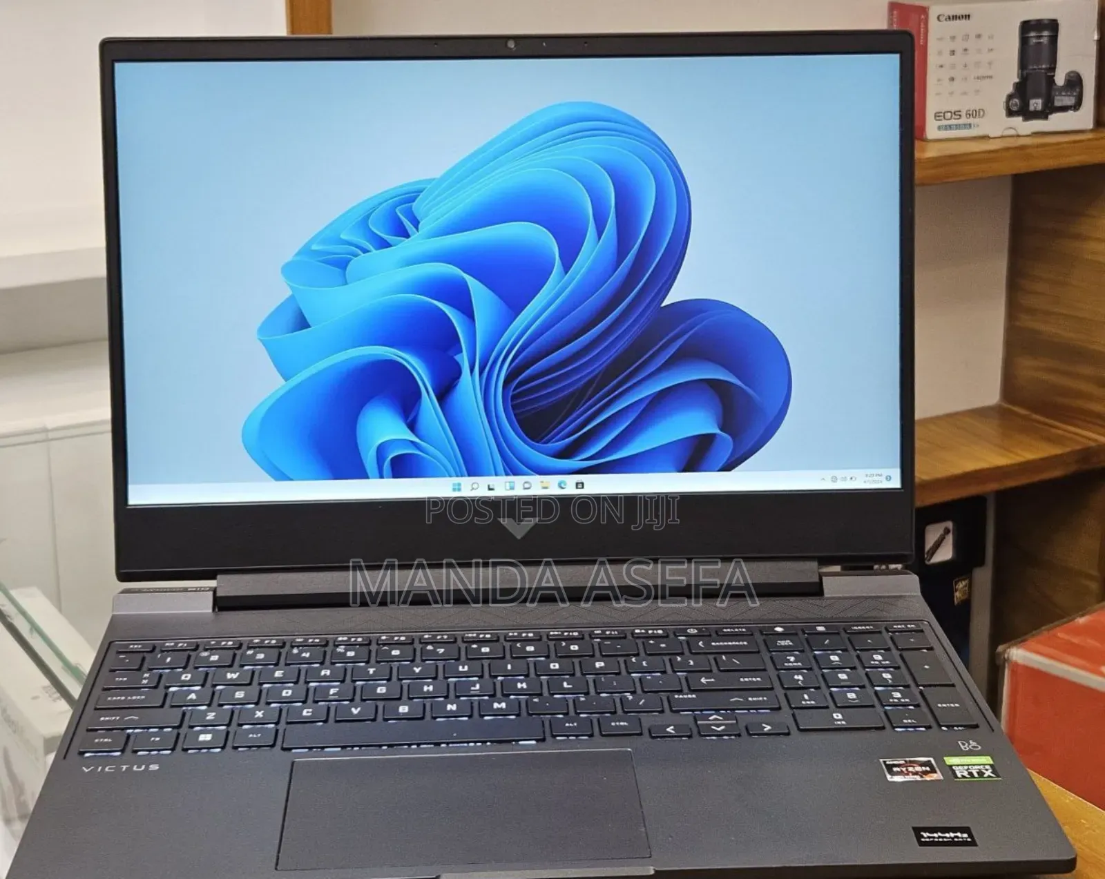 New Laptop HP Victus 15 16GB AMD Ryzen 7 SSD 512GB