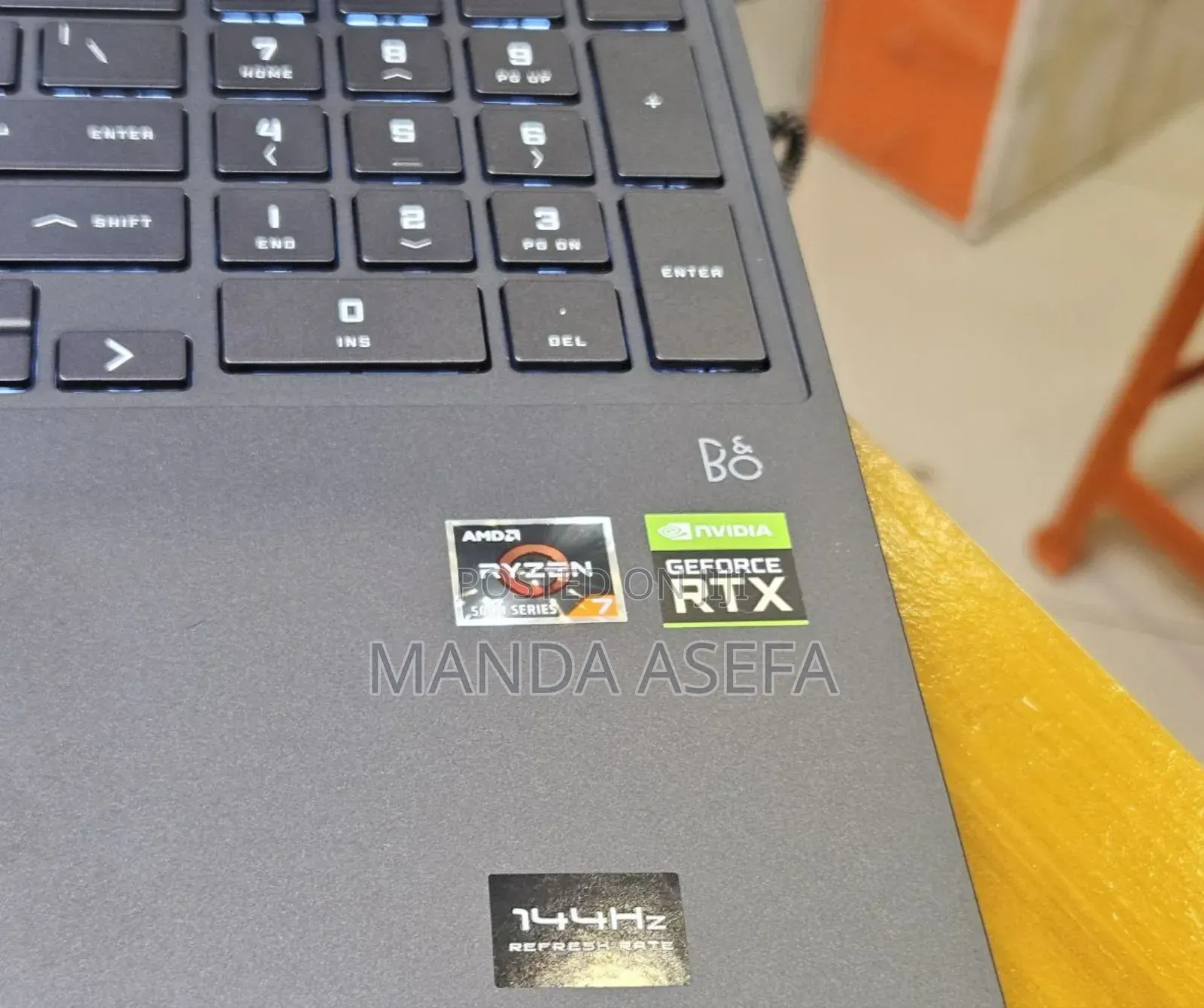 New Laptop HP Victus 15 16GB AMD Ryzen 7 SSD 512GB