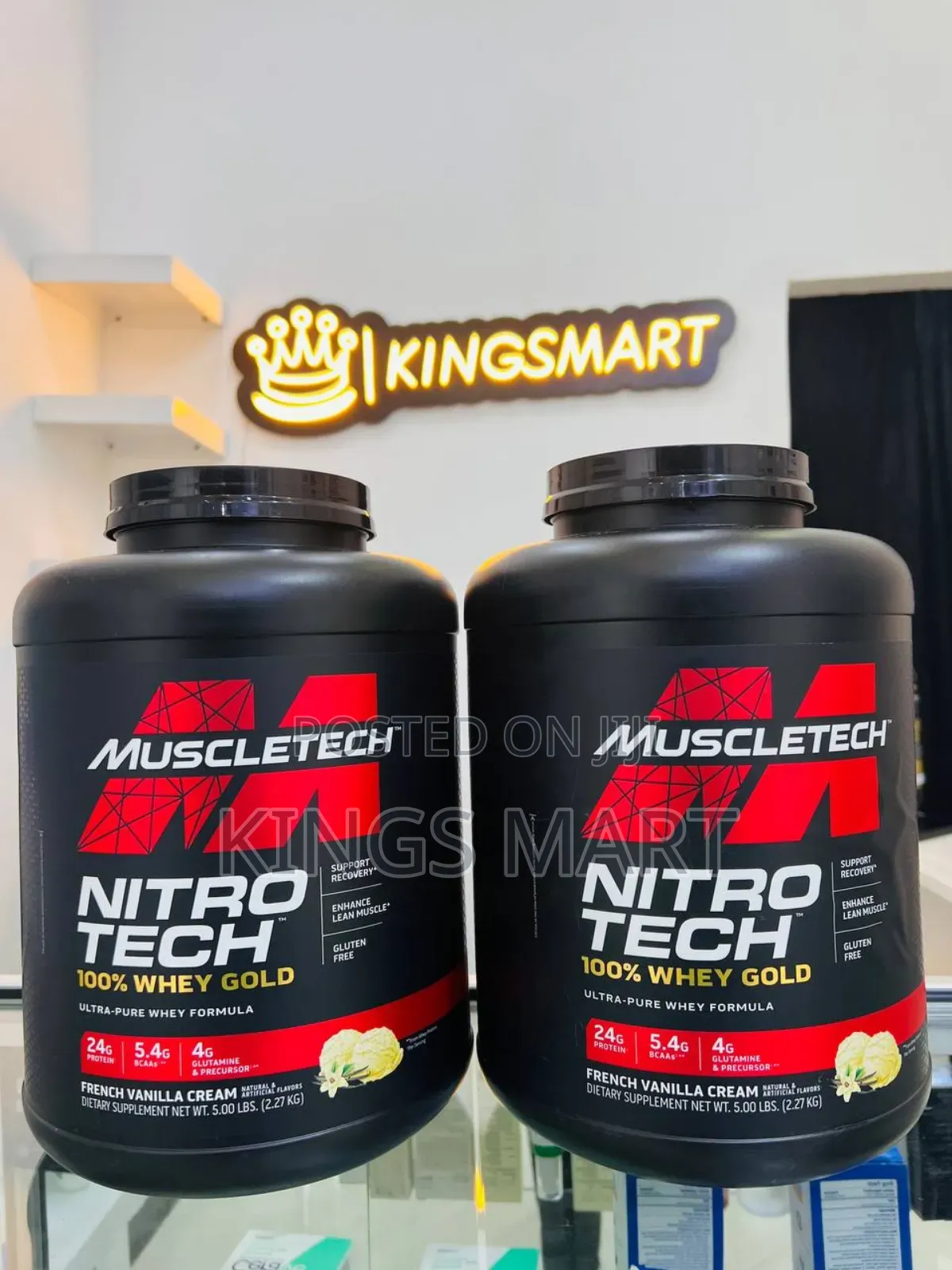 Nitrotech Whey Protein 2.27kg Gold Standard