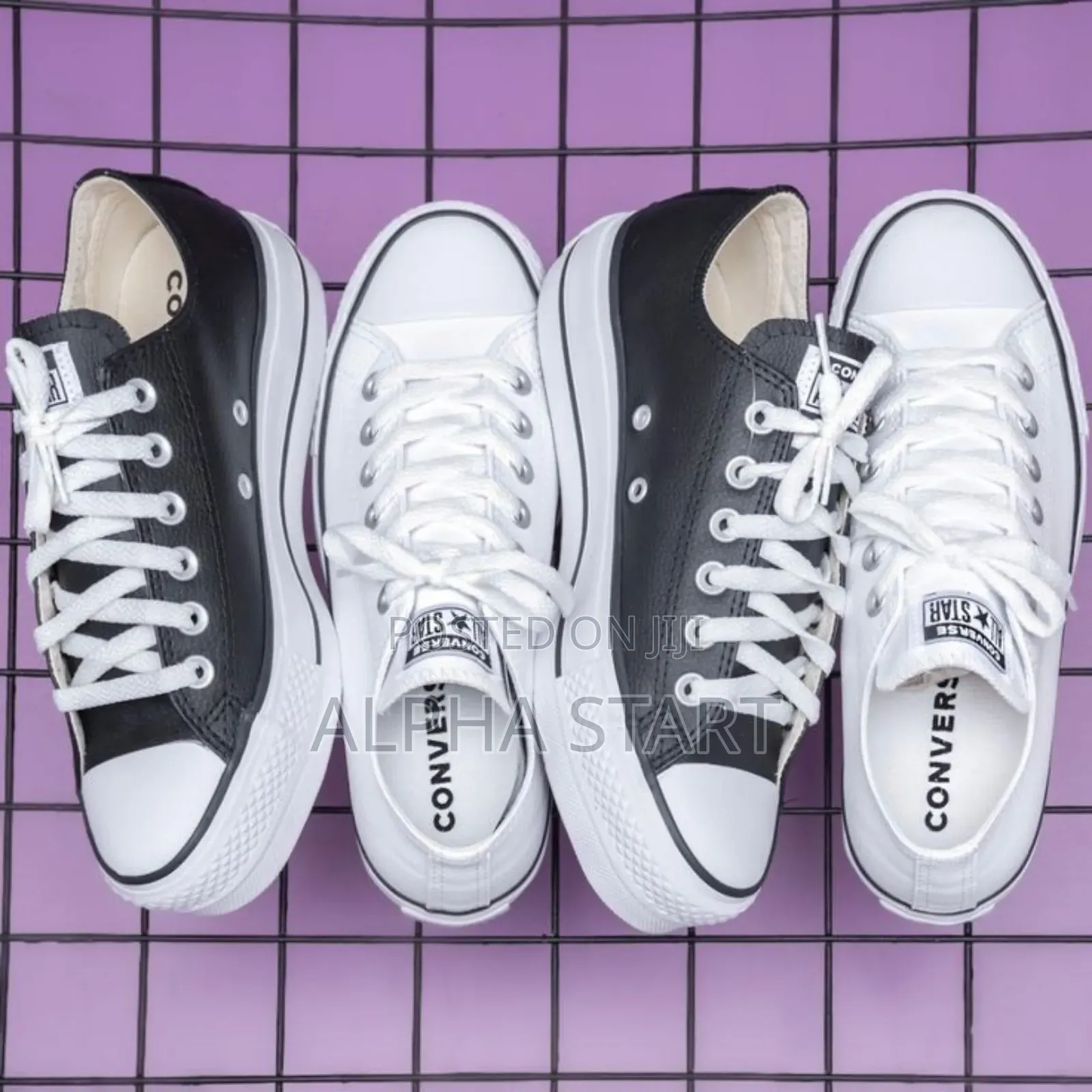 Converse All Star High Master Quality Lather Smooth Flat Sho