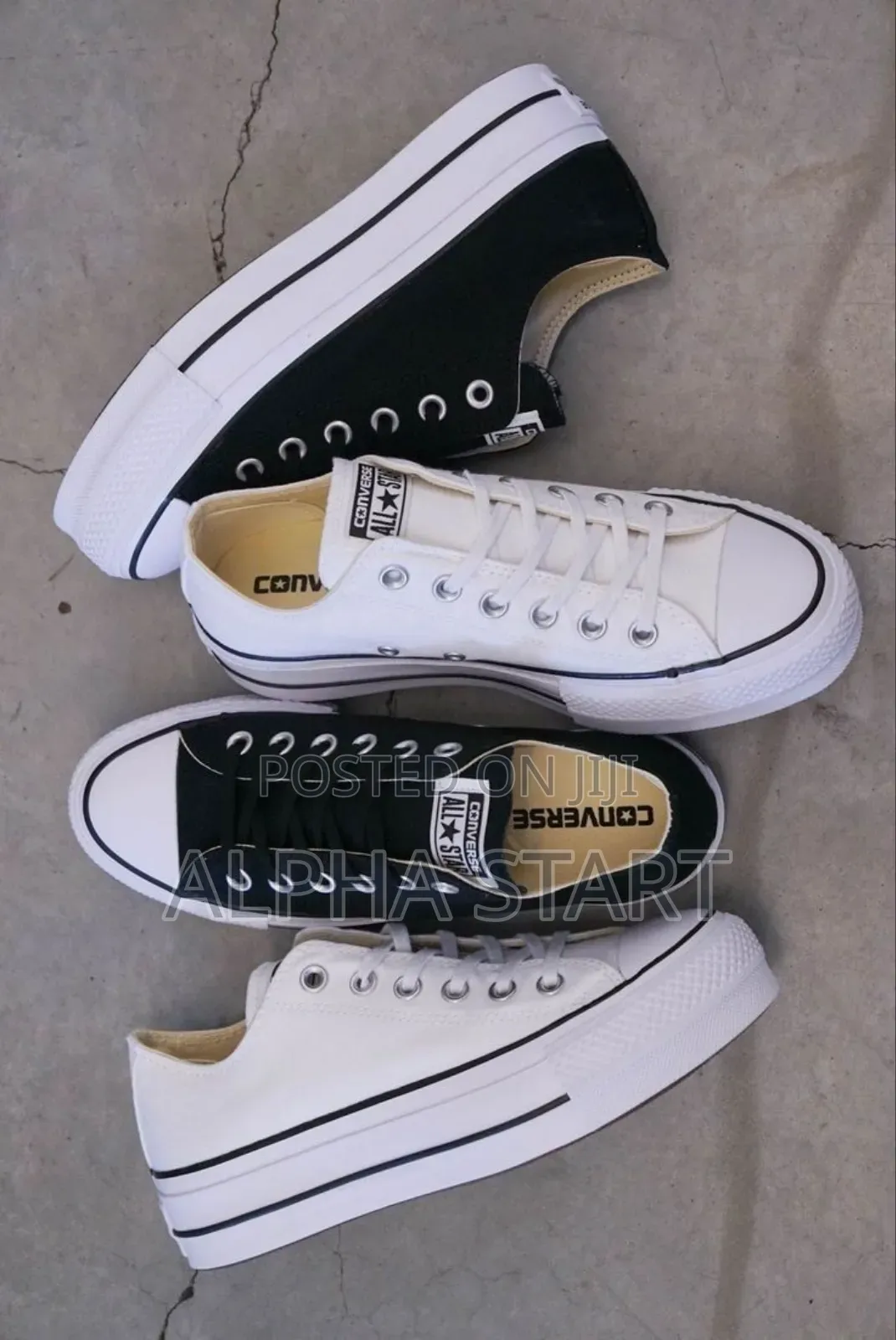 Converse All Star High Master Quality Lather Smooth Flat Sho