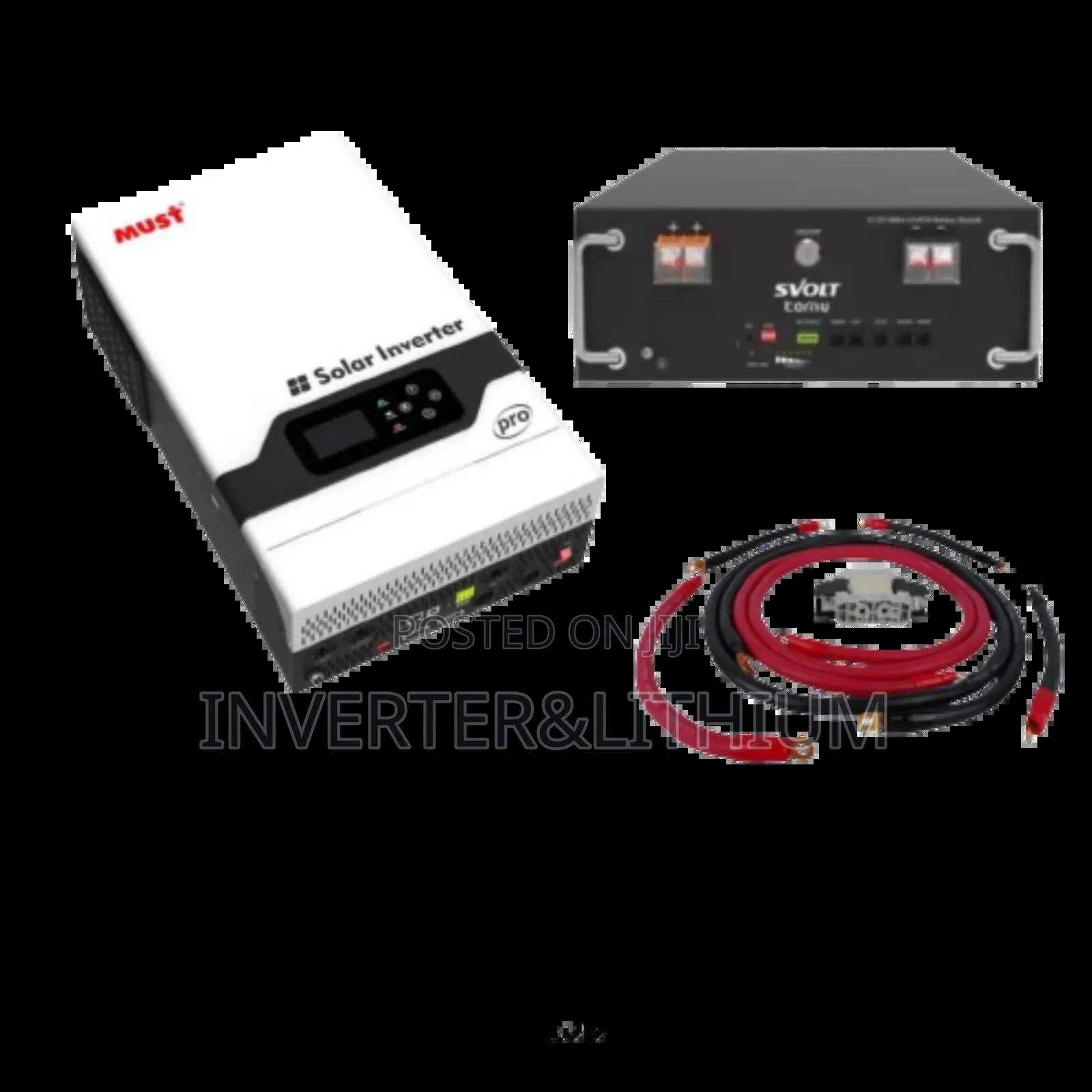 Hybrid Inverter(Must Sako) Lithium Ion Battery