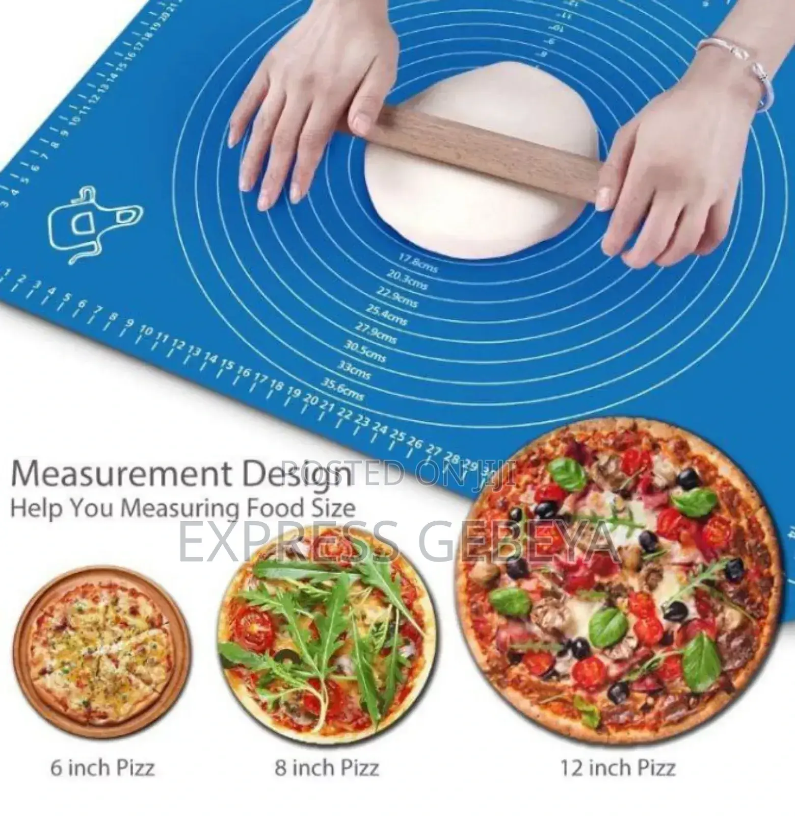 የሊጥ መዳመጫ Non Stick Silicon Baking Mat