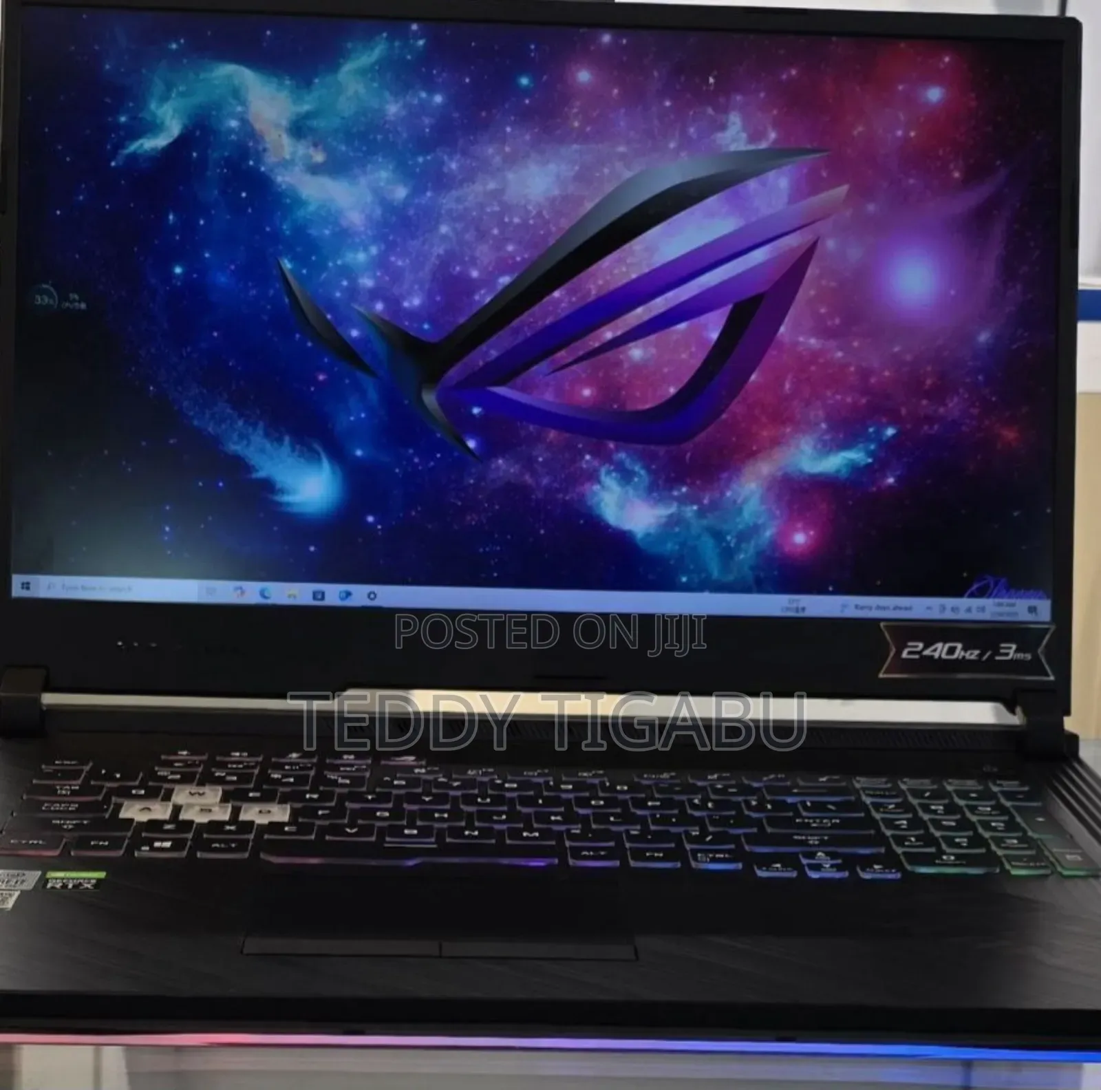 New Laptop Asus ROG Strix G15 16GB Intel Core I7 SSD 1T