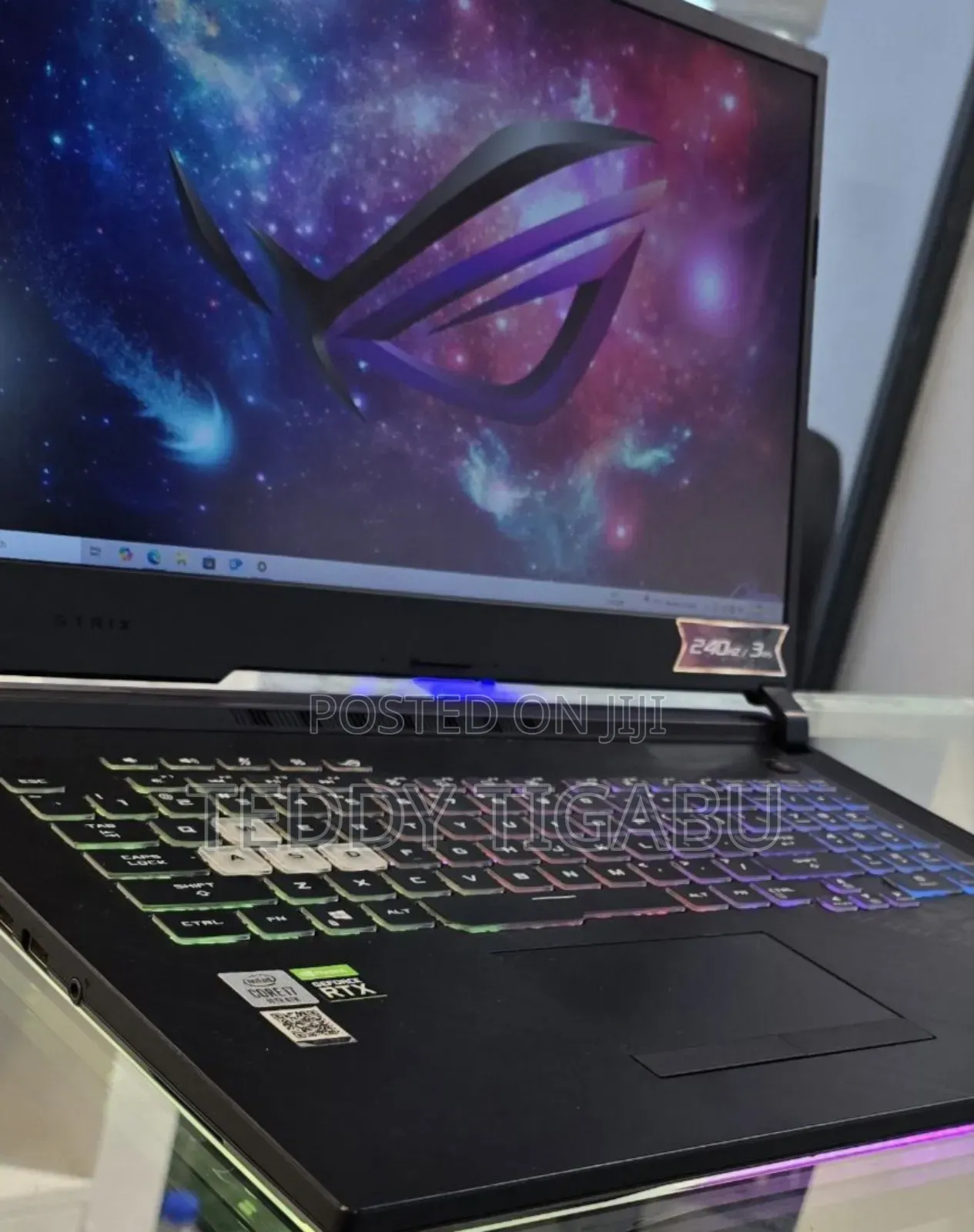 New Laptop Asus ROG Strix G15 16GB Intel Core I7 SSD 1T