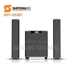 ‎ኩልል ባለድምፅና ጥንካሬው የምታውቁት Sayona SHT-1253bt Sound Bar